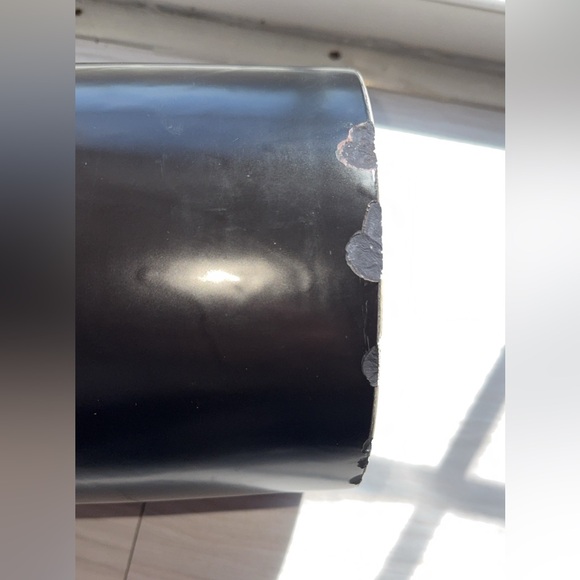 Rae Dunn VHTF Ceramic Toss Waste Basket/Can/Container/Bin Trash Can ‘TOSS’ - Picture 9 of 14